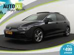 Volkswagen Golf 1.5 eTSI R-Line Pano-dak Camera Dodehoek, Auto's, Volkswagen, 4 cilinders, 150 pk, Alcantara, Zwart