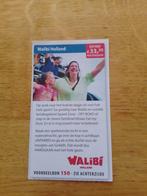 Kortingsbon voor Walibi Holland, 33,50 p.p., Drie personen of meer, Kortingskaart