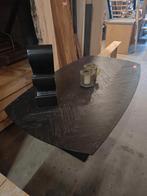 Zwarte Eiken Visgraat Tafel - 180x100cm, Ophalen of Verzenden, Rechthoekig, 200 cm of meer, 50 tot 100 cm