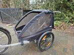 Fietskar voor 2 kinderen om te bouwen als wandelwagen, Fietsen en Brommers, Ophalen, Zo goed als nieuw, Kinderkar, 40 tot 60 kg