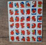 1x stickervel stickers stickertjes draken de Stulp serie 92, Verzamelen, Ophalen of Verzenden, Nieuw