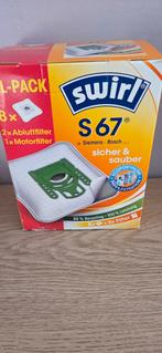 Swirl S67 Stofzuigerzakken voor Siemens & Bosch, Ophalen of Verzenden, Overige typen