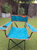 2x Strandstoel / Festivalstoel, Tuin en Terras, Tuinstoelen, Ophalen, Gebruikt, Metaal, Inklapbaar