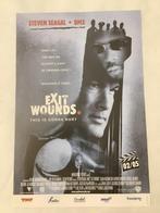 EXIT WOUNDS   filmposter   40-60 cm, Verzamelen, Ophalen of Verzenden, Zo goed als nieuw, A1 t/m A3, Film en Tv