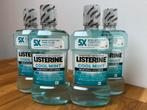 4x dichte Listerine Cool mint zonder alcohol, Ophalen, Nieuw