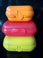 3 Tupperware Eco Snackdozen (Smartclip)., Huis en Inrichting, Keuken | Tupperware, Ophalen of Verzenden, Gebruikt, Groen, Overige typen