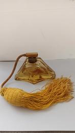 Vintage Pompadour Parfum fles met verstuiving ongeveer 1950., Verzamelen, Parfumverzamelingen, Gebruikt, Ophalen of Verzenden