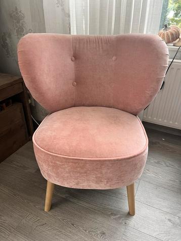 Stoel fauteuil Ikea roze oud roze beschikbaar voor biedingen