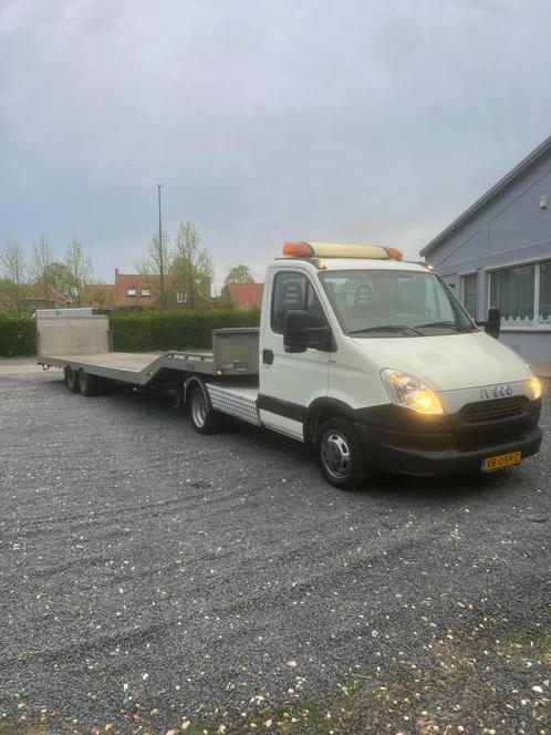 Iveco Daily be trekker Veldhuizen luchtgeveerde dieplader, Auto's, Bestelauto's, Particulier, ABS, Airbags, Boordcomputer, Elektrische buitenspiegels