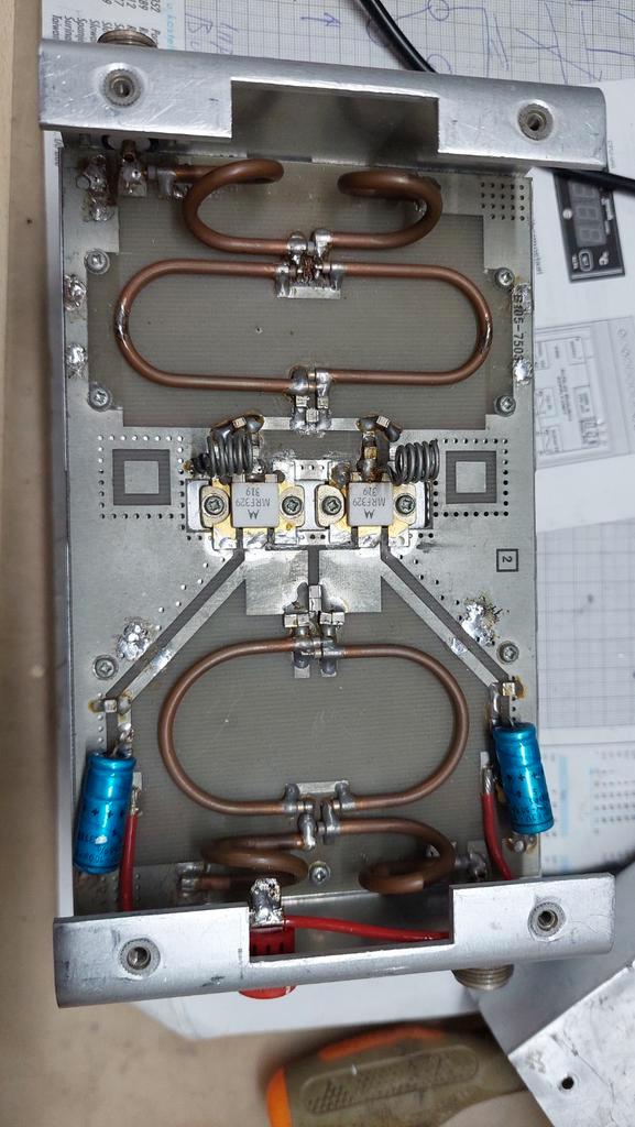2 Meter Eindtrap - 120W Output, Telecommunicatie, Zenders en Ontvangers, Gebruikt, Ophalen of Verzenden