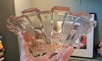 Vintage Roze Glazen Schaal, Antiek en Kunst, Antiek | Glas en Kristal, Ophalen of Verzenden
