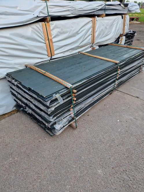 Douglas halfhouts rabat zwart channelsiding, Tuin en Terras, Palen, Balken en Planken, Nieuw, Planken, 250 cm of meer, Ophalen of Verzenden