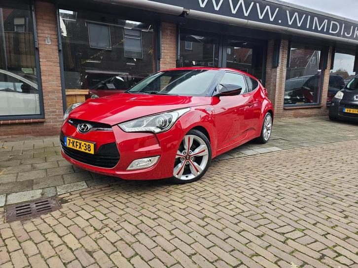 Hyundai Veloster 1.6 GDI i-Catcher , Leder , Camera , Panora, Auto's, Hyundai, Bedrijf, Te koop, Veloster, ABS, Achteruitrijcamera