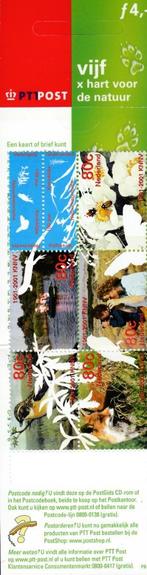 Postzegelboekje PB 64 vijf keer hart voor de natuur pfr (14), Postzegels en Munten, Ophalen of Verzenden, Postfris