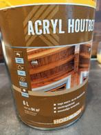 Acryl houtbeits 6 liter Eiken Nieuwprijs 46,50€ Nu voor 30,0, Ophalen, Nieuw, Minder dan 3 meter