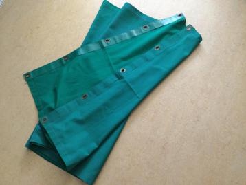 Appelgroene Canvasdoek - bescherming zon of lichtinval. beschikbaar voor biedingen