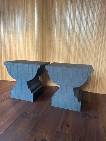 Vintage Kunstobject - bijzettafel beschikbaar voor biedingen
