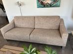 Leolux Antonia 3-zitsbank - Beige/Bruin, Ophalen, Gebruikt, Minder dan 75 cm, Design