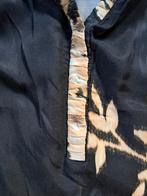 Elegante zwarte blouse met bloemenprint, Kleding | Dames, Maat 38/40 (M), Zwart, Gustav, Ophalen of Verzenden