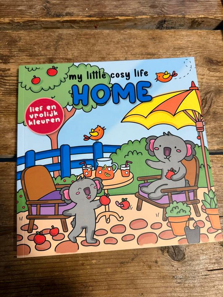 Kleurboek “My Little Cosy Life” Home, Hobby en Vrije tijd, Tekenen, Nieuw, Ophalen of Verzenden