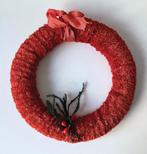 Chenille Kerstkrans, Diversen, Ophalen of Verzenden, Gebruikt