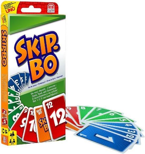 Mattel Games - Skip-Bo Kaartspel - GRATIS VERZENDING, Hobby en Vrije tijd, Gezelschapsspellen | Kaartspellen, Nieuw, Verzenden