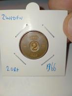 Zweden 2 Ore 1966, Verzenden, Overige landen, Losse munt