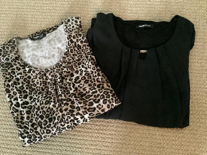 FRANK WALDER  shirts maat 46, Kleding | Dames, T-shirts, Zo goed als nieuw, Maat 46/48 (XL) of groter, Lange mouw, Verzenden