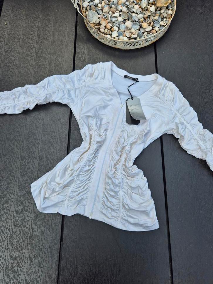 Witte blouse maat m Tauri nieuw met kaartje, Kleding | Dames, Blouses en Tunieken, Nieuw, Maat 38/40 (M), Wit, Ophalen of Verzenden