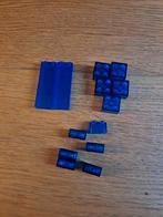 Lego transparante stenen donker blauw, Ophalen of Verzenden, Zo goed als nieuw
