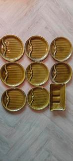 Antieke Gien France asperge servies, Ophalen of Verzenden, Bord(en), Overige stijlen, Glas