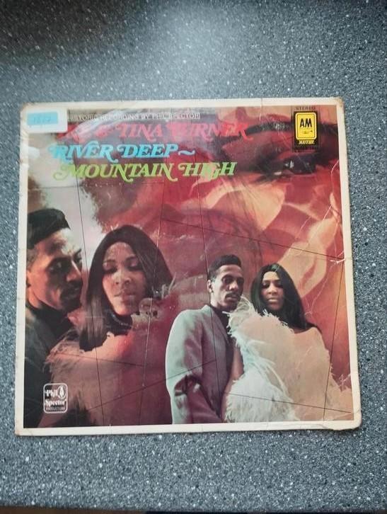 Ike and Tina Turner - River Deep Mountain High vinyl LP 1970, Cd's en Dvd's, Vinyl | Rock, Gebruikt, Poprock, 12 inch, Ophalen of Verzenden