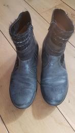 Think! Leergevoerde enkellaarsjes mt 37, Kleding | Dames, Schoenen, Ophalen of Verzenden, Gedragen, Zwart