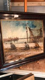 Prachtig oud olieverfschilderij. Gesigneerd., Ophalen of Verzenden