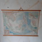 Oude kaart vintage south east asia, Ophalen of Verzenden, Aardrijkskunde