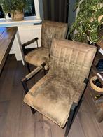 2 Mooie MX Sofa Stoelen, Huis en Inrichting, Stoelen, Ophalen, Twee, Bruin, Zo goed als nieuw