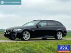 BMW 5-serie Touring 520d X-drive M Sport Edition, Auto's, BMW, 2000 kg, Zwart, Leder, Diesel