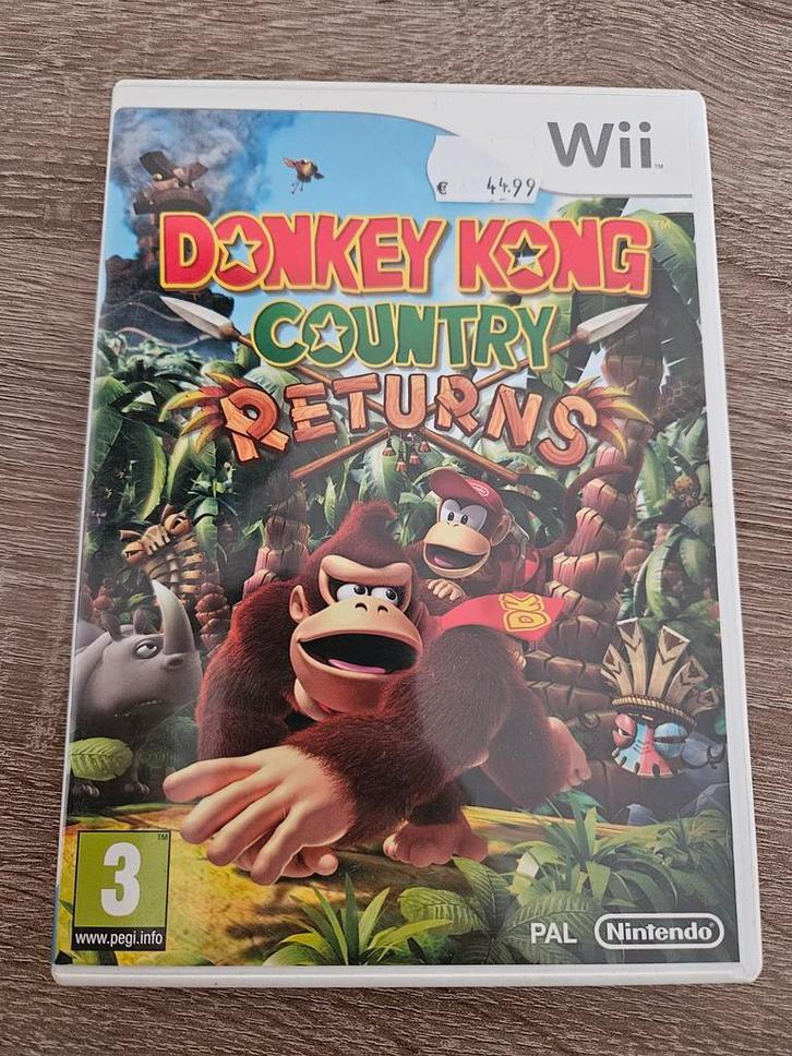 Donkey Kong Country Returns - Wii, Spelcomputers en Games, Games | Nintendo Wii, Ophalen of Verzenden
