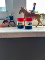 Schleich 41417 + extra western tuig en poppetje, Verzamelen, Ophalen of Verzenden, Gebruikt