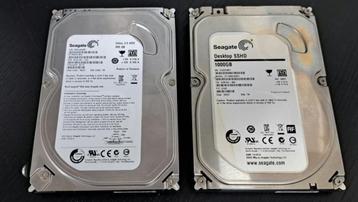 Setje HHD's 2,5" & 3,5", totaal 2,64TB aangeboden beschikbaar voor biedingen