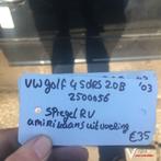 Vw Golf 4 2003  5drs 2.0 B Wagennr 2500056 Buitenspiegel ele