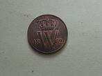 1 cent 1862 Willem III UNC, Ophalen of Verzenden, Koning Willem III, 1 cent