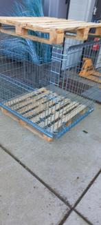 5x Pallet Opzet Kooi - Rand Stapelbaar en Opvouwbaar(Nieuw), Doe-het-zelf en Verbouw, Kratten en Dozen, Ophalen, 100 cm of meer