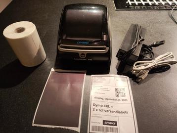 Dymo 4XL Labelwriter, 2 rollen verzendlabels beschikbaar voor biedingen