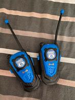 Walky talky set politie, Telecommunicatie, Portofoons en Walkie-talkies, Ophalen of Verzenden, Zo goed als nieuw