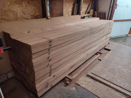 ️ Hardhouten latten mahonie 43mmx10mm, Doe-het-zelf en Verbouw, Hout en Planken, Zo goed als nieuw, Plank, Overige houtsoorten
