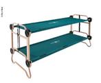 Disc-o-bed stapelbed camping bedden, Ophalen, Zo goed als nieuw, Campingtafel