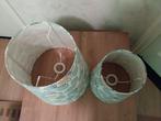 2 lampenkappen, Huis en Inrichting, Lampen | Lampenkappen, Ophalen, Gebruikt, Rond, 25 tot 50 cm