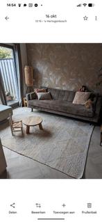 Miami naturel kleed kwantum 2.30x1.60, Huis en Inrichting, Ophalen, Zo goed als nieuw, Rond