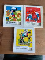 Vintage Puzzels: Suske Wiske, Mickey Mouse, Smurfen, Verzamelen, Ophalen, Suske en Wiske, Gebruikt